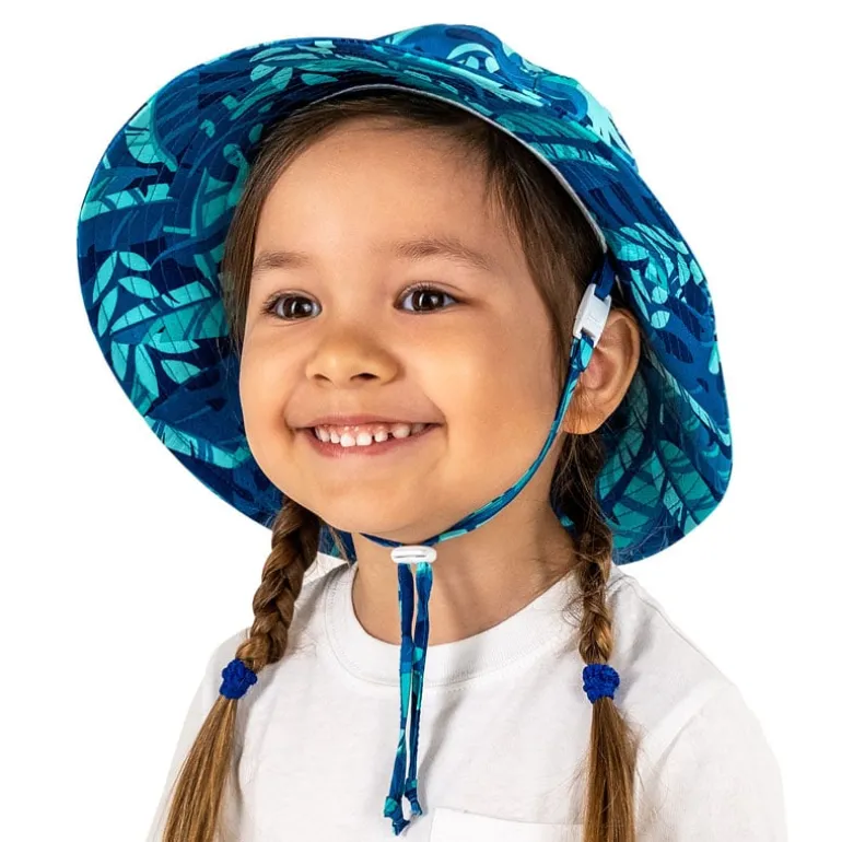 Kids Cotton Bucket Hats | Cool Tropical