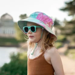 Kids Cotton Bucket Hats | Watermelon Tie-Dye