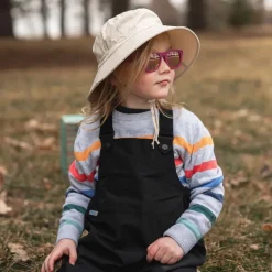 Kids Cotton Bucket Hats | Sand