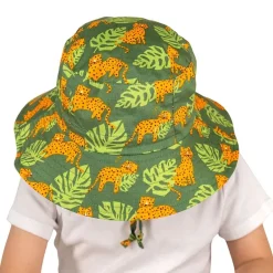 Kids Cotton Bucket Hats | Leopard