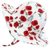 Kids Cotton Floppy Hats | Red Poppy