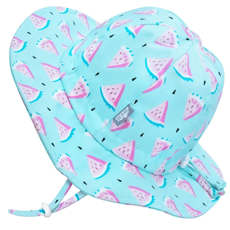 Kids Cotton Floppy Hats | Watermelon