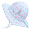 Kids Cotton Floppy Hats | Coral