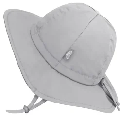 Kids Cotton Floppy Hats | Grey