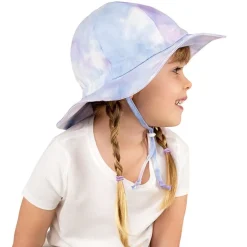 Kids Cotton Floppy Hats | Cotton Candy Tie-Dye