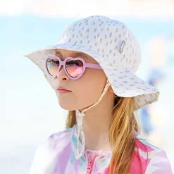Kids Cotton Floppy Hats | Spring Showers