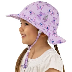 Kids Cotton Floppy Hats | Butterfly