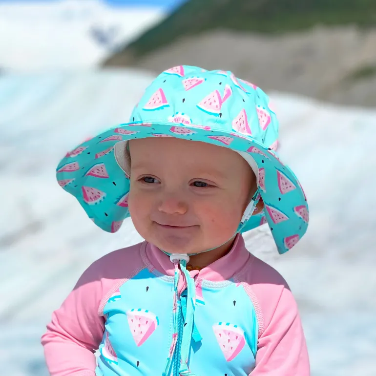 Kids Cotton Floppy Hats | Watermelon