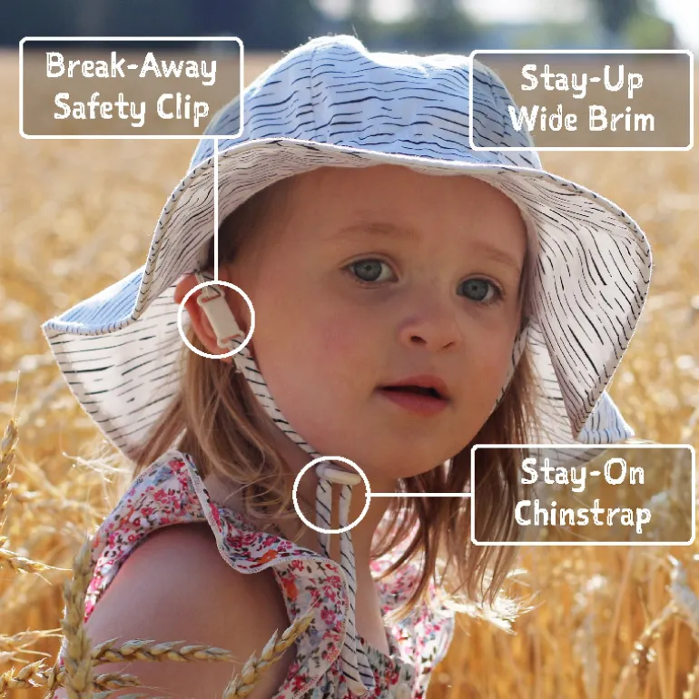 Kids Cotton Floppy Hats | Anchor