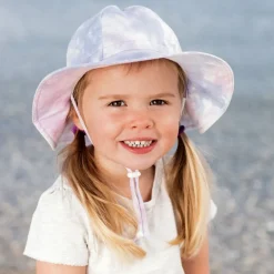 Kids Cotton Floppy Hats | Cotton Candy Tie-Dye