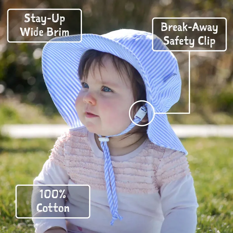Kids Cotton Floppy Hats | Birdie