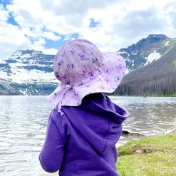 Kids Cotton Floppy Hats | Butterfly