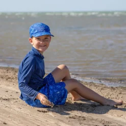 Kids Five Panel SunLite Caps | Manta Ray