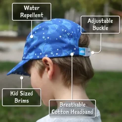 Kids Five Panel SunLite Caps | Manta Ray