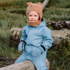 Kids Fleece Animal Hats | Brown Bear