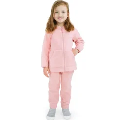 Kids Fleece Jacket | Dusty Pink