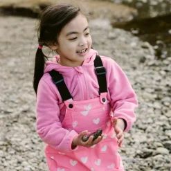 Kids Fleece Jacket | Watermelon Pink