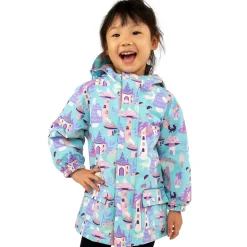 Kids Fleece Lined Rain Jackets | Enchanted