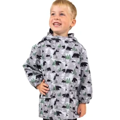 Kids Fleece Lined Rain Jackets | Bear