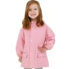 Kids Fleece Lined Rain Jackets | Dusty Pink