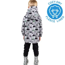 Kids Fleece Lined Rain Jackets | Bear