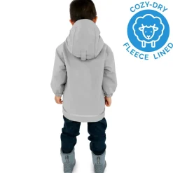 Kids Fleece Lined Rain Jackets | Greystone