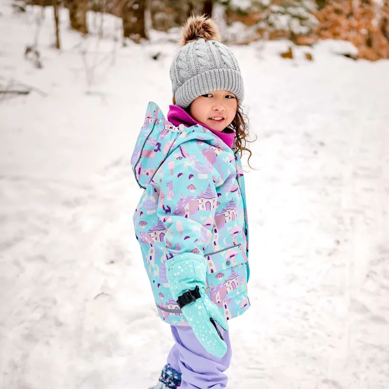 Kids Fleece Lined Rain Jackets | Enchanted