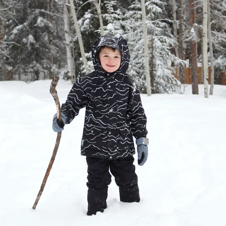 Kids Fleece Lined Rain Jackets | Bear Mountain