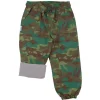 Kids Fleece Lined Rain Pants | Woodland Camo