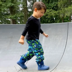 Kids Fleece Lined Rain Pants | Dinoland