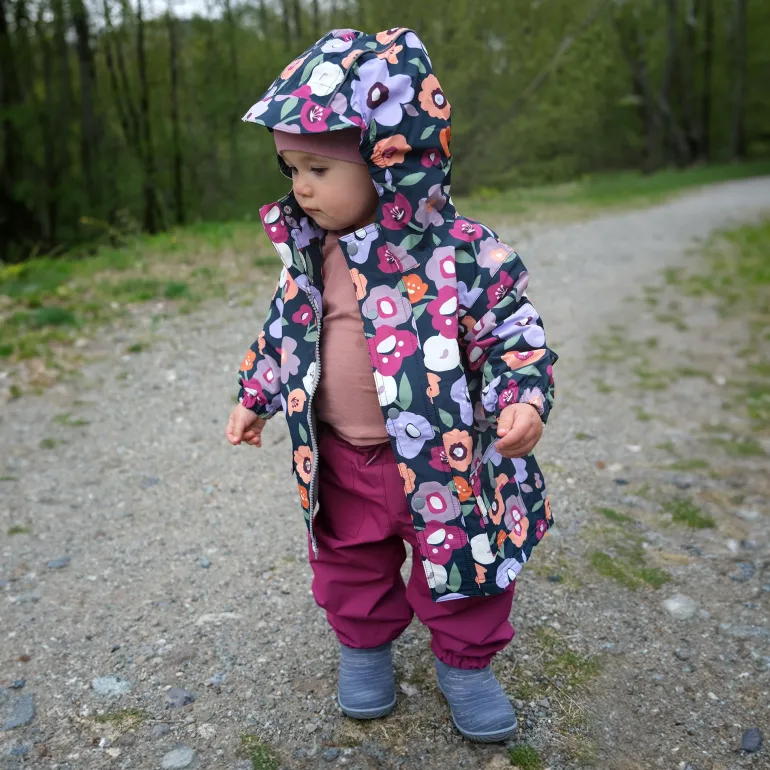 Kids Fleece Lined Rain Pants | Wildberry