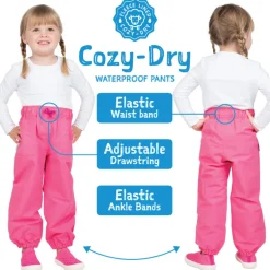 Kids Fleece Lined Rain Pants | Wildberry