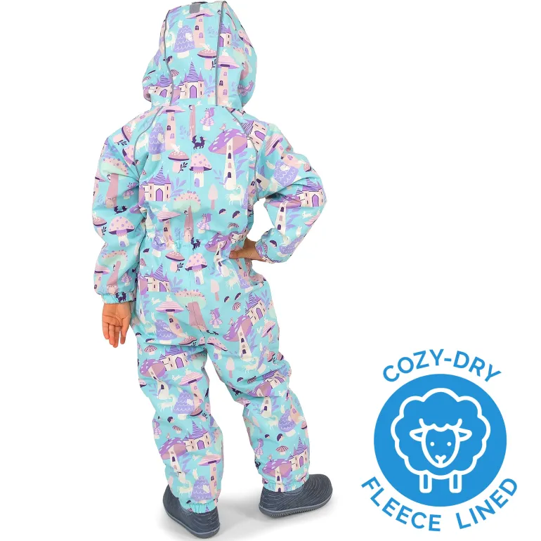 Kids Fleece Lined Rain Suits | Enchanted