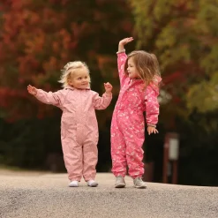 Kids Fleece Lined Rain Suits | Prairie Flowers