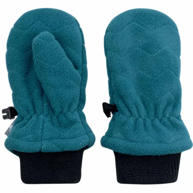 Kids Fleece Mittens | Blue Spruce