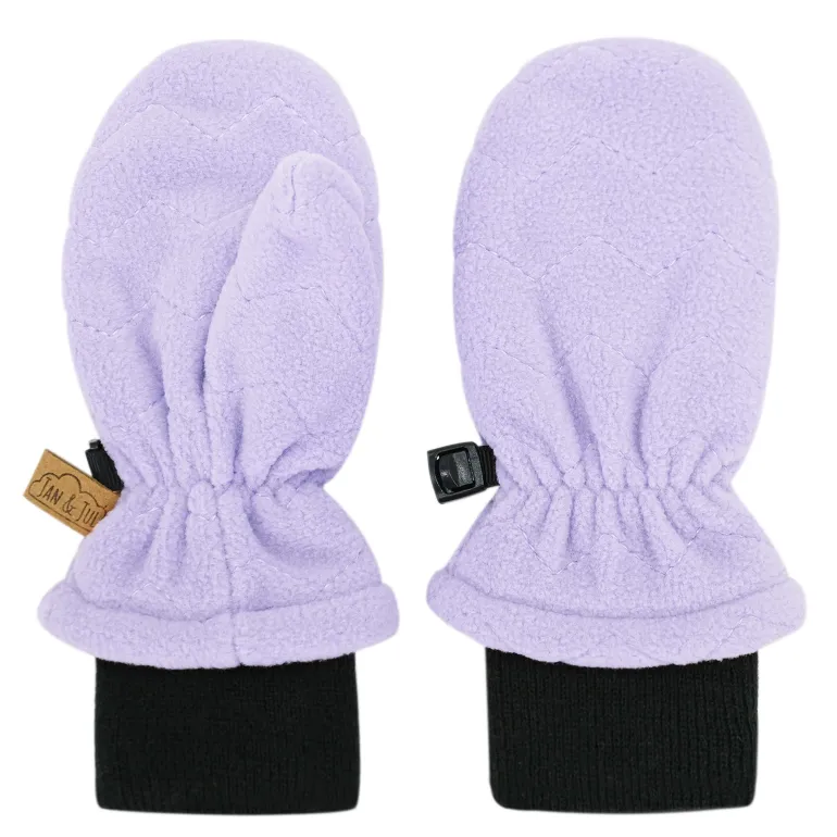 Kids Fleece Mittens | Lavender