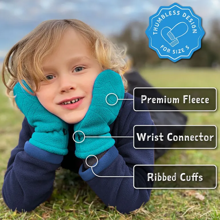 Kids Fleece Mittens | Lavender