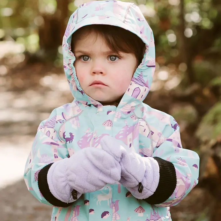 Kids Fleece Mittens | Lavender