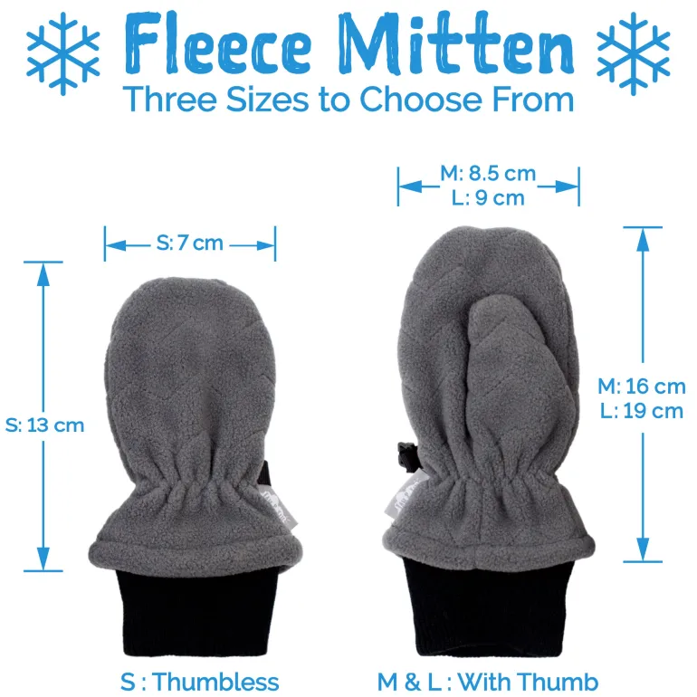 Kids Fleece Mittens | Watermelon Pink