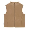 Kids Fleece Vest | Soft Brown