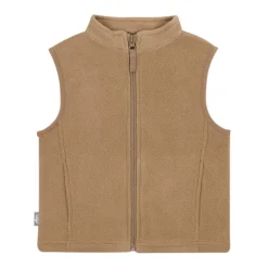 Kids Fleece Vest | Soft Brown