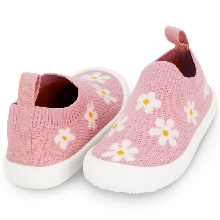 Kids Graphic Slip On Shoes | Pink Daisy