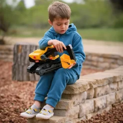 Kids Graphic Slip On Shoes | Grey Construction
