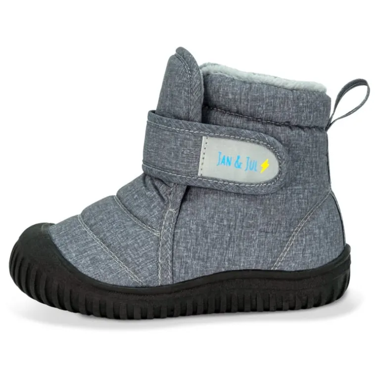 Kids Insulated Ankle Boots | Heather Grey