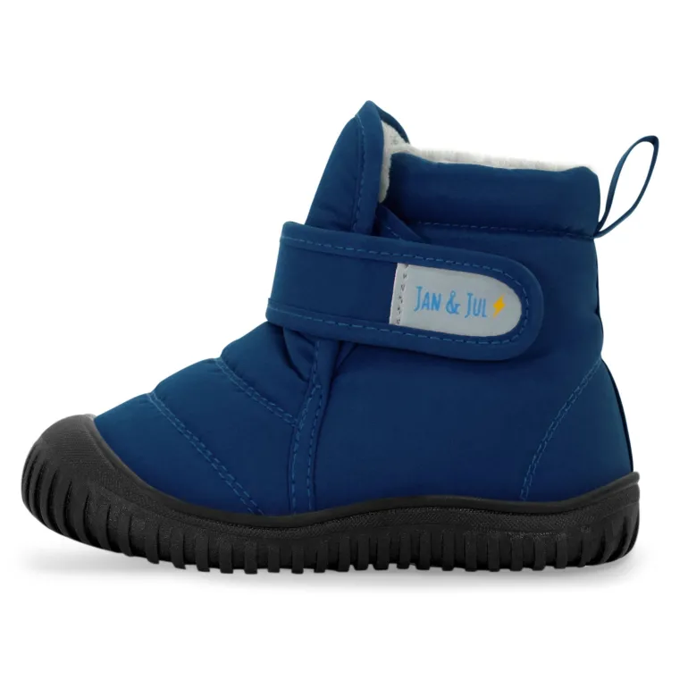 Kids Insulated Ankle Boots | Nebula Blue