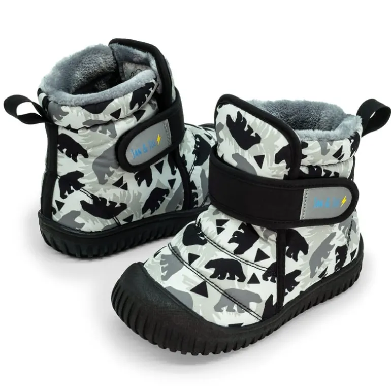 Kids Insulated Ankle Boots | Bear