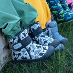 Kids Insulated Ankle Boots | Bear
