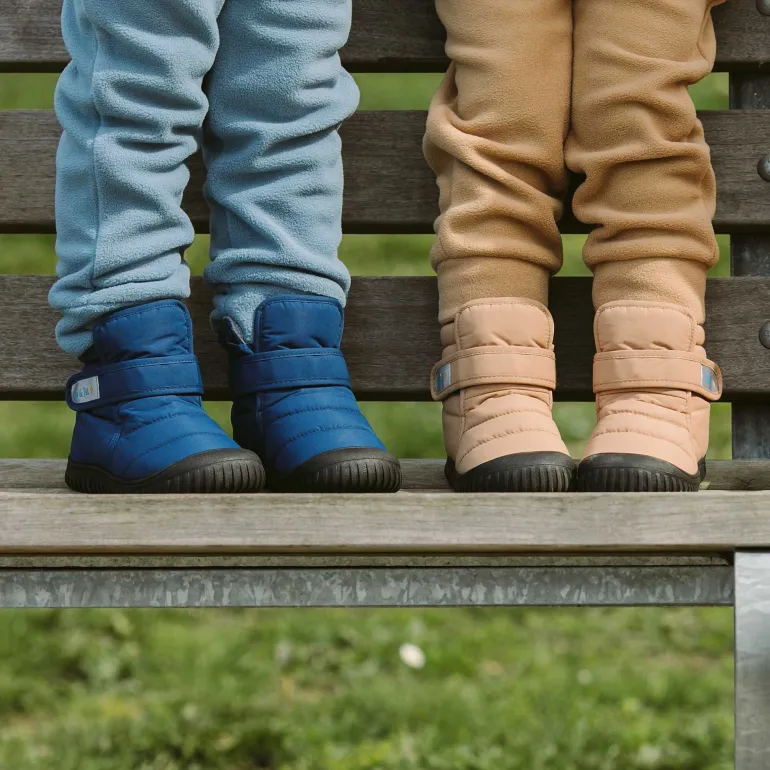 Kids Insulated Ankle Boots | Nebula Blue