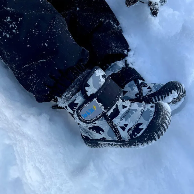 Kids Insulated Ankle Boots | Bear