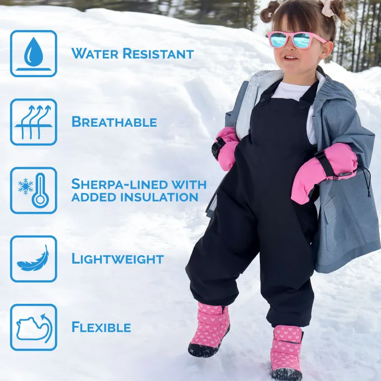 Kids Insulated Ankle Boots | Polar Pals